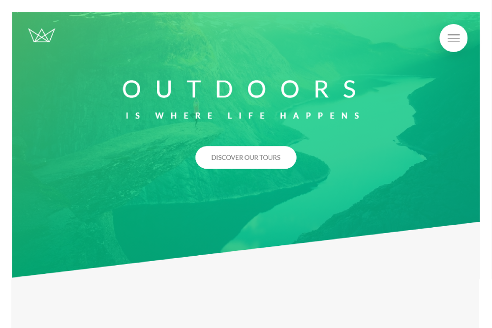 Natours webdesign